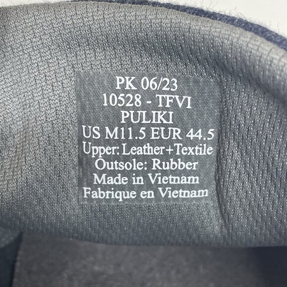 OluKai Puliki Drop-In Heel Casual Cotton Shoes Men’s Size 11.5 Indigo Suede - Picture 12 of 12